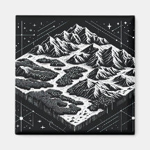 Kaart van Magic Mountain