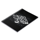 Kaart van Magic Mountain Notitieboek (Linkerzijde)