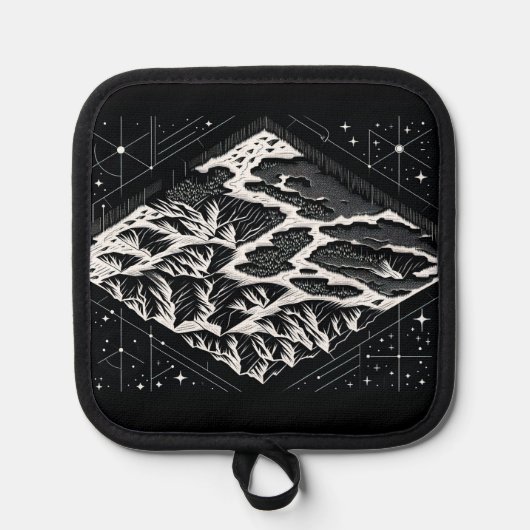 Kaart van Magic Mountain Pannenlap (Voorkant)