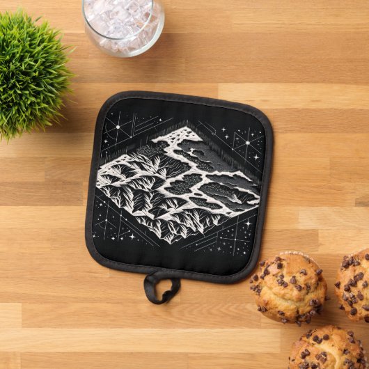 Kaart van Magic Mountain Pannenlap (Top down)