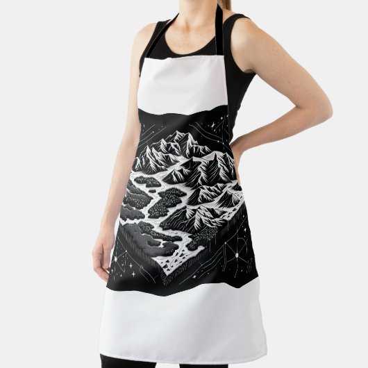 Kaart van Magic Mountain Schort (Insitu)