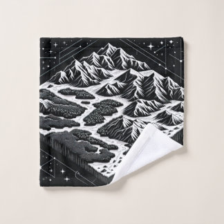 Kaart van Magic Mountain Washandje