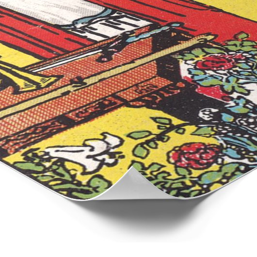 Kaart van Magicia Tarot Poster (Hoek)