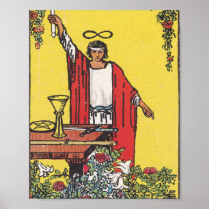Kaart van Magicia Tarot Poster