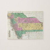  kaart van Maine (1827) Legpuzzel (Horizontaal)