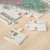  kaart van Maine (1827) Legpuzzel (Zijkant)