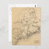 kaart van Maine (1894) (Voorkant / Achterkant)