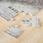  kaart van Maine (1894) Legpuzzel (Zijkant)