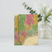 Kaart van Maine, New Hampshire en Vermont (Staand voorkant)