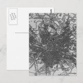 kaart van Manchester England (1911) (Voorkant / Achterkant)