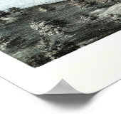 kaart van Manchester, NH vanaf 1876 Poster (Hoek)