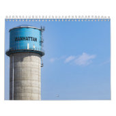 Kaart van Manhattan Calendar Kalender (Hoes)