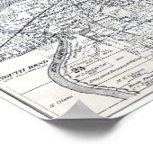 Kaart van Mankato Minnesota 1914 Poster (Hoek)