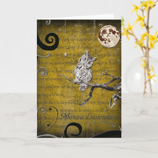 Kaart van Manque d'Inspiration (Gele Bloem)