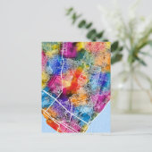 Kaart van Maputo Mozambique (Staand voorkant)