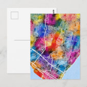 Kaart van Maputo Mozambique (Voorkant / Achterkant)