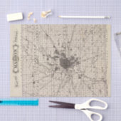 Kaart van Marion County 2 Tissuepapier (Craft)