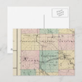 Kaart van Marquette County & Westfield (Voorkant / Achterkant)