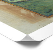 Kaart van Marseille, uit "Civitates Orbis Terrarum Poster (Hoek)