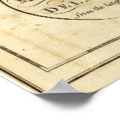  kaart van Maryland (1796) Poster (Hoek)