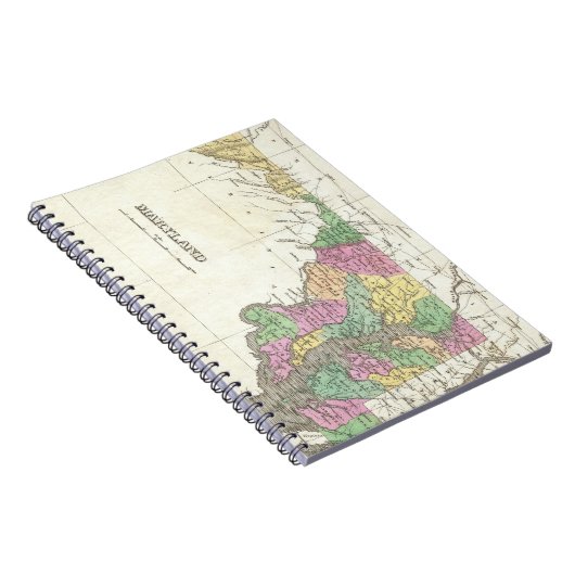  kaart van Maryland (1827) Notitieboek (Rechterzijde)