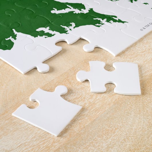 Kaart van Maryland 3 Legpuzzel (Zijkant)