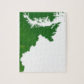 Kaart van Maryland 3 Legpuzzel (Verticaal)