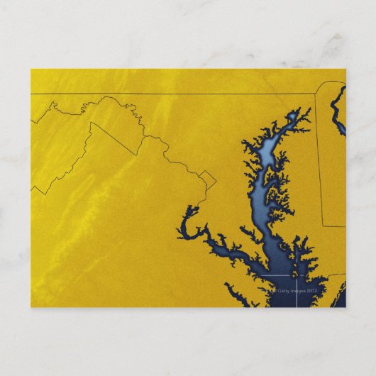 Kaart van Maryland 4 (Voorkant)