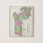  kaart van Massachusetts (1827) Legpuzzel (Verticaal)