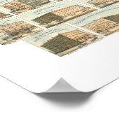 Kaart van Massachusetts Haverhill uit 1893 Poster (Hoek)