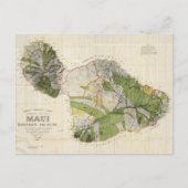 kaart van Maui Island (1906) (Voorkant)