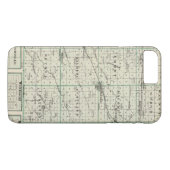 Kaart van McDonough County, Rushville Case-Mate iPhone Case (Achterkant (Horizontaal))