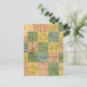 Kaart van McLean County, Illinois 1886 (Staand voorkant)