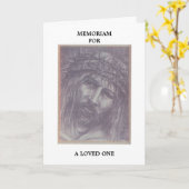 Kaart van Memoriam (Gele Bloem)