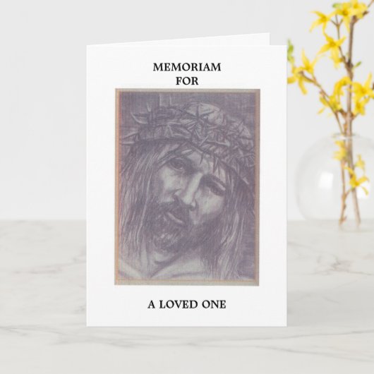 Kaart van Memoriam (Gele Bloem)