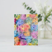 Kaart van Merida Mexico-Stad (Staand voorkant)