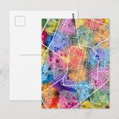 Kaart van Merida Mexico-Stad (Voorkant / Achterkant)