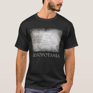 KAART VAN MESOPOTAMIA Basic T-Shirt