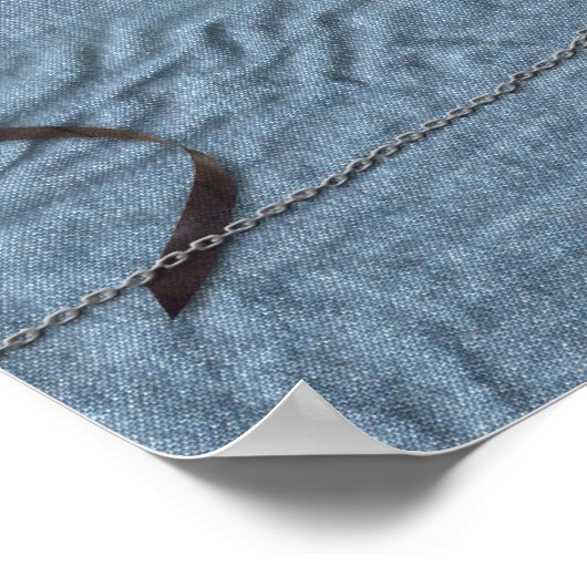 Kaart van metaal (tweede editie) kolossale grootte poster (Hoek)