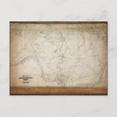 Kaart van Methuen Massachusetts in 1846 (Voorkant)