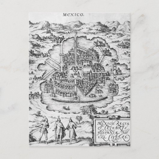 Kaart van Mexico (Voorkant)