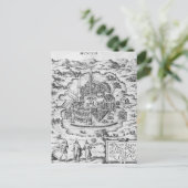 Kaart van Mexico (Staand voorkant)