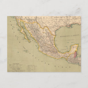 Kaart van Mexico