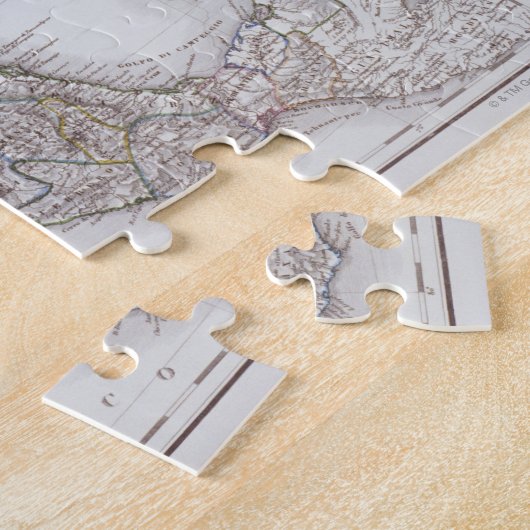 Kaart van Mexico 2 Legpuzzel (Zijkant)