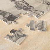 Kaart van Mexico, Californië en Texas Legpuzzel (Zijkant)