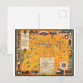  kaart van Mexico City and Valley 1935 (Voorkant / Achterkant)