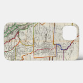 Kaart van Mexico en Californië Case-Mate iPhone Case (Achterkant (horizontaal))
