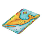 Kaart van Mexico Magneet (Linkerzijde)