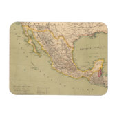 Kaart van Mexico Magneet (Horizontaal)