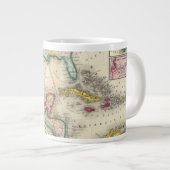 Kaart van Mexico, Midden-Amerika Grote Koffiekop (Voorkant rechts)